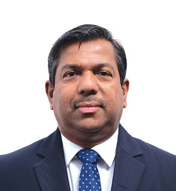 Portrait of Rohan Tennakoon, Chief Operating Officer.